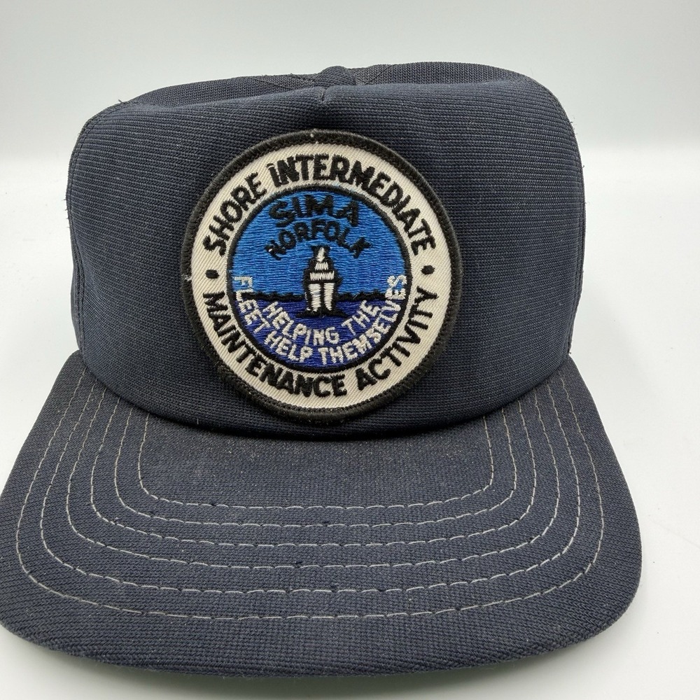 Sima Norfolk Shore Intermediate Maintenance Activity Hat Adjustable Snapback